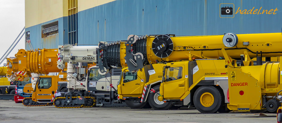 some impressions from the crane parking lot in Port Bremerhaven (September 2018)>                 				 </div>
			<div class=