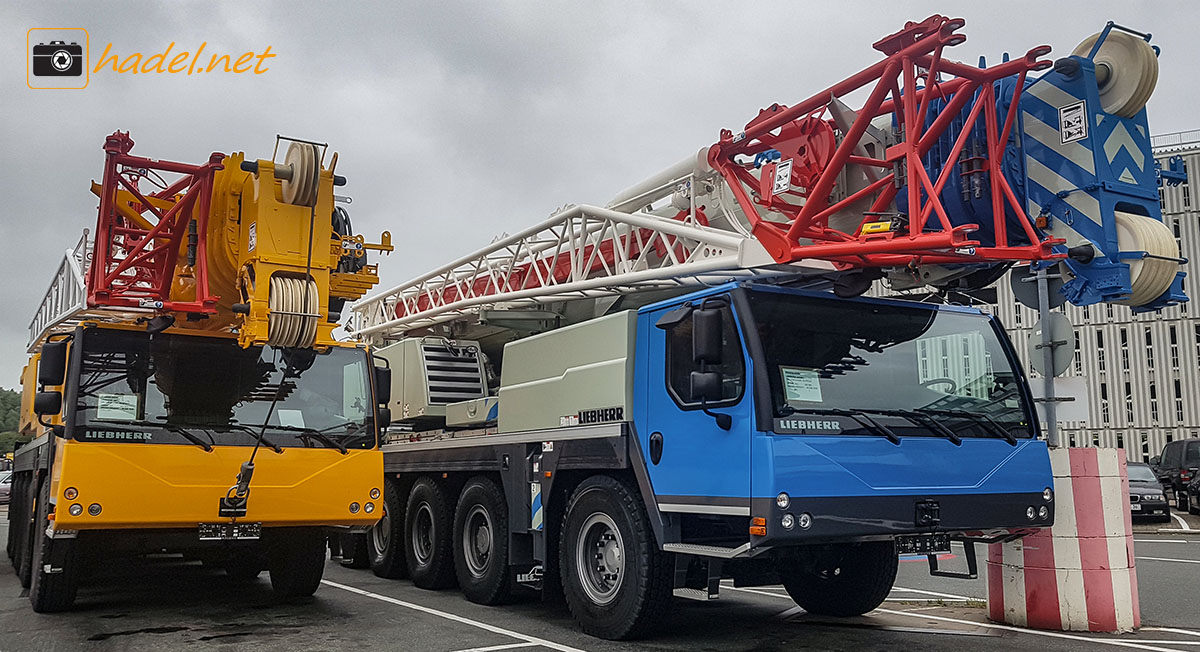 2 new Liebherr LTM 1120 NZ on the way to Japan via Yokohama Seaport