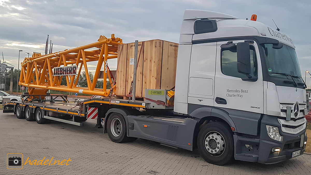 Liebherr LR 1500 / SN: 074 452 on the way to Galveston (USA) (part 1)