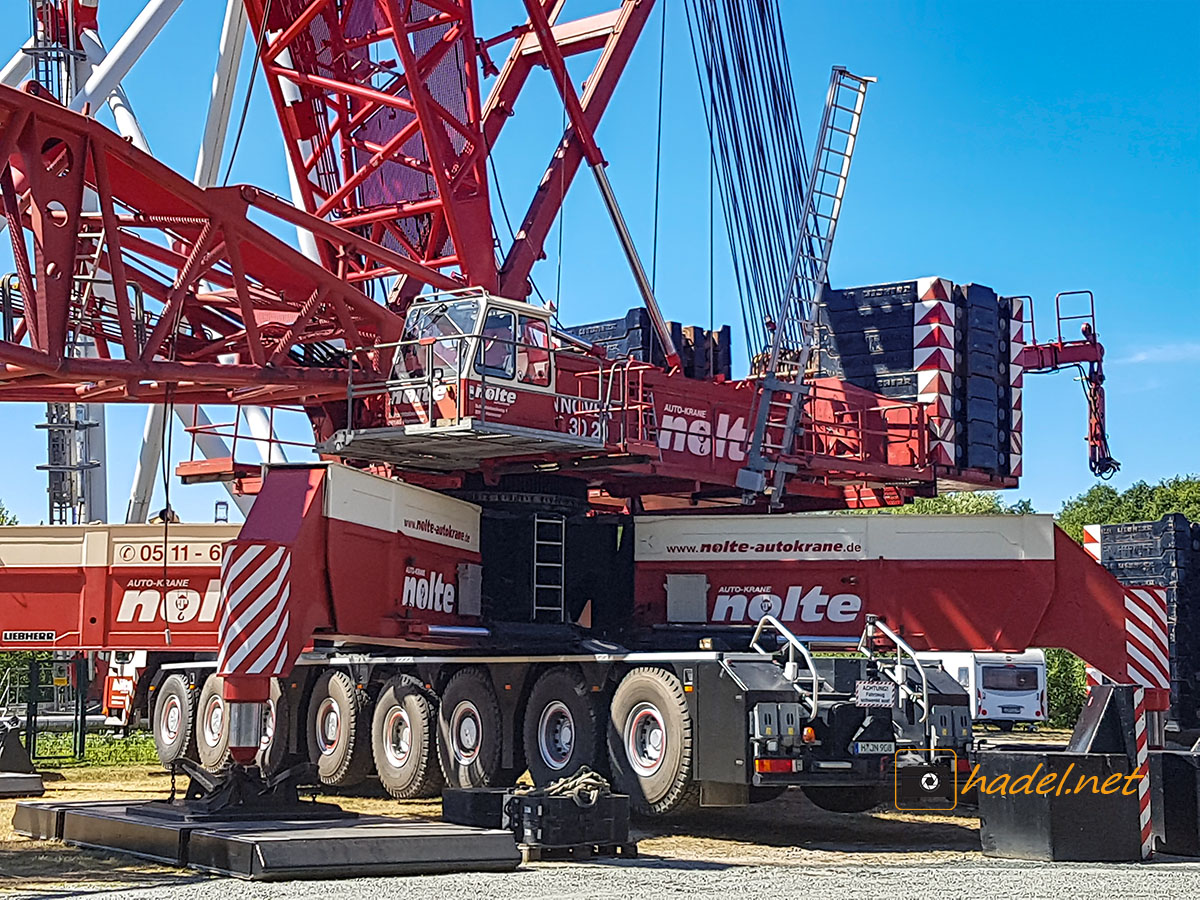 Nolte (Hannover, Germany) preparing the Liebherr LG 1750 for the next job (part 5)