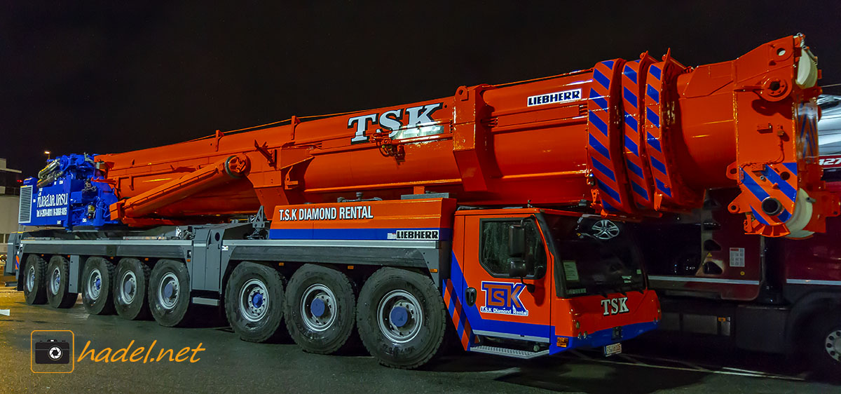 Liebherr LTM 1500-8.1 / SN: 095 430 for TSK Diamond Rental Co., Ltd. via Laem Chabang Port