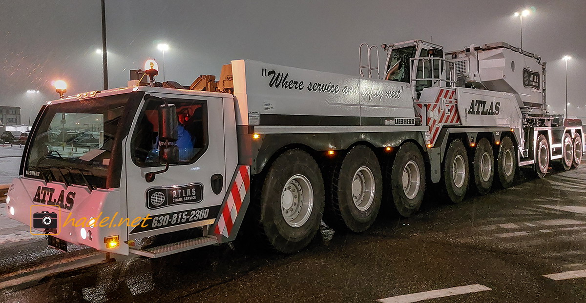 Liebherr LTM 1750-9.1 / SN: 047 807 für Atlas (USA) via Freeport