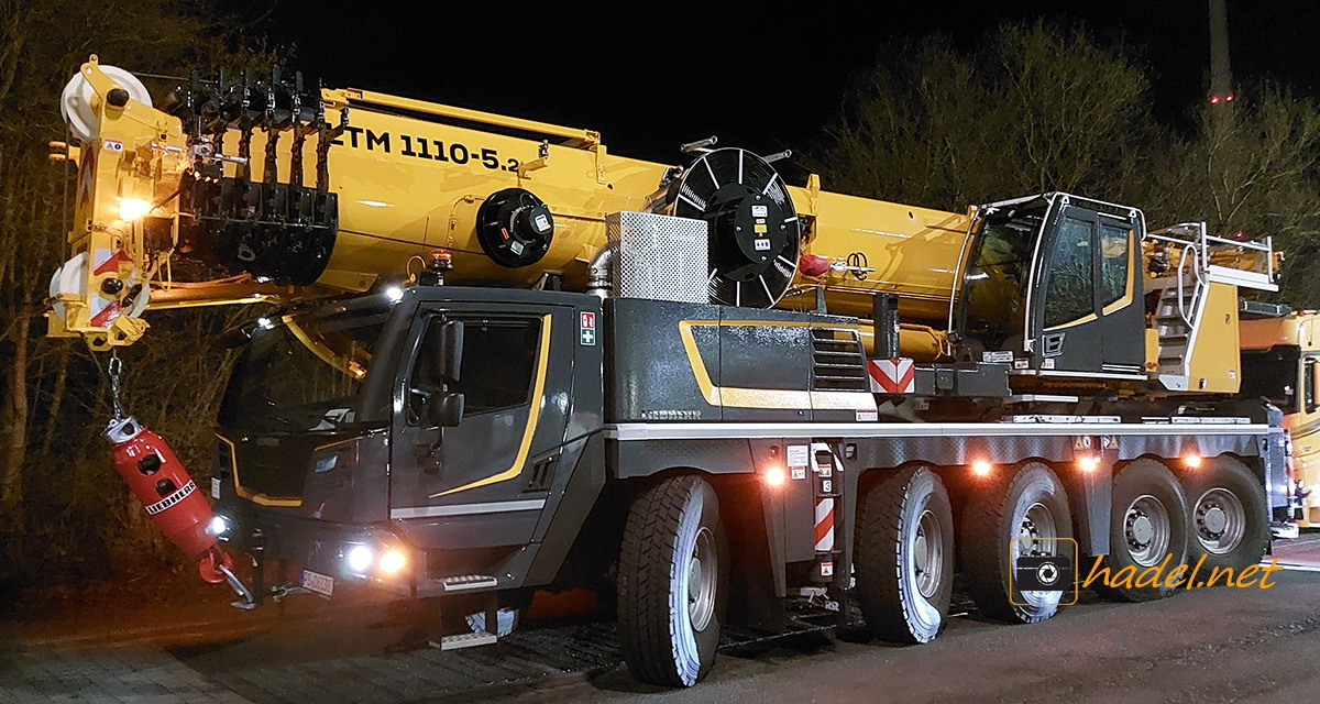 Liebherr LTM 1110-5.2 / SN: 091 769 auf dem Weg nach Korea via Pyeongtaek Seaport